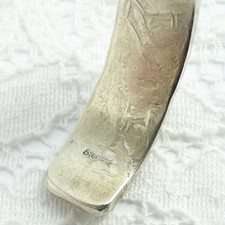 Vintage JM Fred Harvey Era Navajo Ingot Silver Cuff Bracelet Book Piece Stamped - Additional view 11