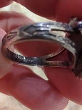 Vintage Dragon’s Breath Sterling Silver Ring ~ Native American Fred Harvey Era - Additional view 2