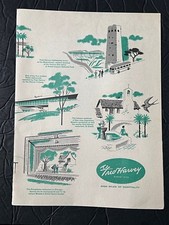 1961 #1 Of Series Fred Harvey Meny Bright Angel Lodge