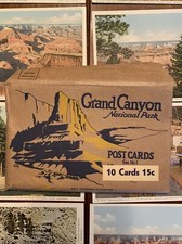 Vintage Fred Harvey Postcards Lot of 8 Grand Canyon National Park AZ Color 1930s - Additional view 1