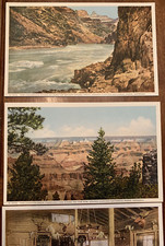 Vintage Fred Harvey Postcards Lot of 8 Grand Canyon National Park AZ Color 1930s - Additional view 4