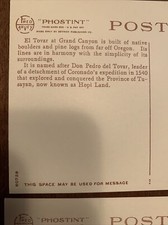 Vintage Fred Harvey Postcards Lot of 8 Grand Canyon National Park AZ Color 1930s - Additional view 7