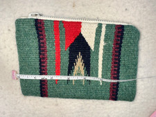 VINTAGE EL GRANDEE FRED HARVEY CHIMAYO ZIPPER BLANKET PURSE, Pouch - Additional view 7
