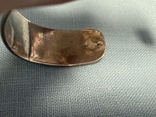 VTG NAVAJO STAMPED  STERLING F. HARVEY ERA?  TURQUOISE  BRACELET UNSIGNED - Additional view 7