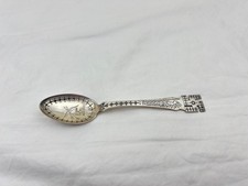 Antique Navajo Fred Harvey Era Whirling Log Indian Bow & Arrow Silver Spoon - Additional view 4