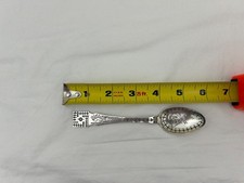 Antique Navajo Fred Harvey Era Whirling Log Indian Bow & Arrow Silver Spoon - Additional view 6