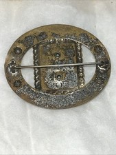 Vintage Native American Indian Brooch Pin Fred Harvey Era 1930s - Additional view 2