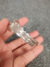 Native American Fred Harvey Era  sterling silver Stamp cuff  bracelet  - Additional view 3