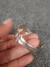 Native American Fred Harvey Era  sterling silver Stamp cuff  bracelet  - Additional view 6