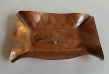 Old Thunderbird Copper Ashtray Fred Harvey Era VTG Trading Post Souvenir - Additional view 2
