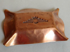Old Thunderbird Copper Ashtray Fred Harvey Era VTG Trading Post Souvenir - Additional view 8