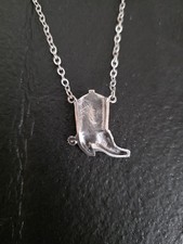 Vintage Western Fred Harvey Style Tie Clasp. Turquoise And Sterling Silver - Additional view 2