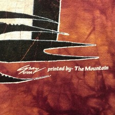The Mountain Grand Canyon Native USA Fred Harvey '90s Tie Dye Vintage T-Shirt - Additional view 2