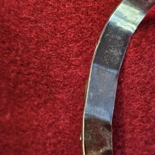 Fred Harvey Era Navajo Sterling Silver Cuff Bracelet Green Turquoise Arrows Sign - Additional view 10