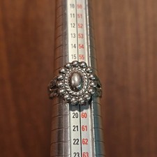 Vintage Fred Harvey Era Sterling Silver Adjustable Concho Style Ring Sz 8 3.5g - Additional view 14