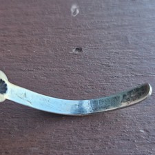 Vintage Fred Harvey Era Sterling Silver Turquoise Cuff Bracelet Arrow Motif - Additional view 10