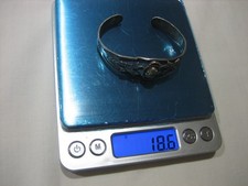 FRED HARVEY ERA NAVAJO STERLING SILVER ARROWS TURQUOISE CUFF BRACELET FOR REPAIR - Additional view 12