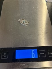 Fred Harvey Era Navajo Sterling Silver and Turquoise Thunderbird Pendant Tag - Additional view 5