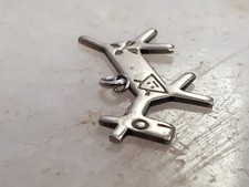 Fred Harvey Era Sterling 925  Native American Navajo Dog Charm - Additional view 6