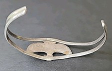 VTG Navajo Fred Harvey Era Sterling Silver & Turquoise Phoenix Cuff Bracelet 144 - Additional view 3