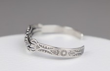 Vintage Fred Harvey Era Navajo Sterling Silver Turquoise Arrow Cuff Bracelet - Additional view 1