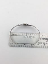 Vtg Navajo Fred Harvey Era Sterl Silver Turquoise Thunderbird Baby Bracelet - Additional view 13