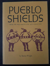 Pueblo Shields From the Fred Harvey Fine Arts Collection by Barton Wright