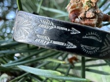 Vtg FRED HARVEY ERA THUNDERBIRD CUFF BRACELET sterling 6