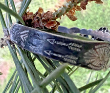 Vtg FRED HARVEY ERA THUNDERBIRD CUFF BRACELET sterling 6