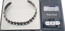 Native American Zuni Snake Eye Turquoise Sterling Silver Fred Harvey Era Cuff Br - Additional view 14