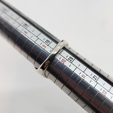 '40's Old Pawn Harvey Era Sterling Silver & Petrified Wood Mens Ring Size 9.5 - Additional view 6