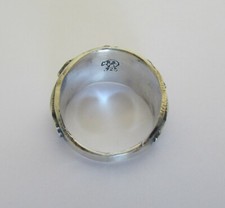 Native American Silver Handmade Fred Harvey Style Ring By Bobby Platero Sizes 8 - Additional view 8