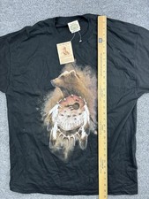 Vintage Fred Harvey Trading Company Shirt Mens XL Bear Art Menchego Graphic 90s - Additional view 4
