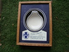 Original Blue Chain Santa Fe Railroad Ice Cream Dish Circa 1920 Fred Harvey!!