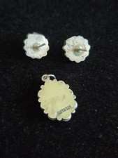 VTG Southwest Native American Sterling/14K Fred Harvey Era Charms Earrings Lot - Additional view 5
