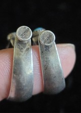 VTG Southwest Native American Sterling/14K Fred Harvey Era Charms Earrings Lot - Additional view 7