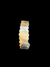 Older Fred Harvey Era Native American Chief Head Sterling Turquoise Cuff - Additional view 11