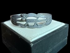 Older Fred Harvey Era Sterling Silver Applied   Horse Cuff - Additional view 2