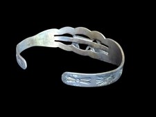 Older Fred Harvey Era Sterling Silver Applied   Horse Cuff - Additional view 14