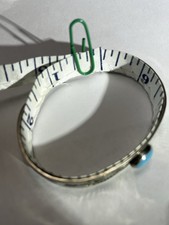Estate Old FRED HARVEY ERA Navajo Turquoise Silver Cuff Bracelet Stamped ET - Additional view 8