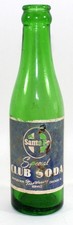 Rare Vintage ACL Santa Fe Special Club Soda Bottle Fred Harvey Service Chicago