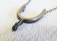 Navajo Indian Fred Harvey Sterling Silver Cowboy Spurs Tie Bar Slide Clasp Pin - Additional view 8