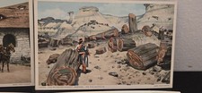 Vintage Fred Harvey/Early UNUSED Postcards,Phostint, GREAT Condition Lot Of 8 - Additional view 5