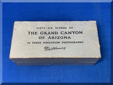 TRU-VUE 3D THREE DIMENSION PHOTOGRAPHY FRED HARVEY GRAND CANYON - FREE SHIPPING