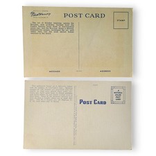 Two Native American Color Postcards Unused Fred Harvey Navajo AZ & Salina Kansas - Additional view 2