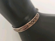 VTG Silver Cuff Bracelet Native American Arrowhead on Fletching Fred Harvey Era - Additional view 3