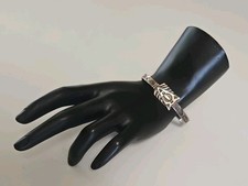 VTG Silver Cuff Bracelet Native American Arrowhead on Fletching Fred Harvey Era