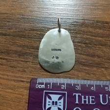 Fred Harvey Thunderbird Pendant Sterling Silver Bird Top Used - Additional view 3