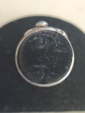 Fred Harvey Era Sterling 925 Stamped Turquoise Dog Ring Size 5.5 - Additional view 5
