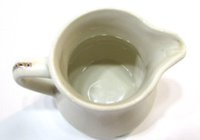 Old Syracuse China Restaurant Ware Webster Creamer Pitcher Fred Harvey Railroad - Additional view 2